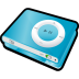 iPod Shuffle Blue Icon 72x72 png